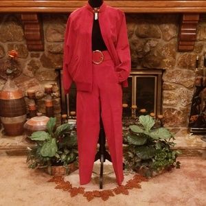 Vintage EJ HARPER SUEDE JACKET & PANTS